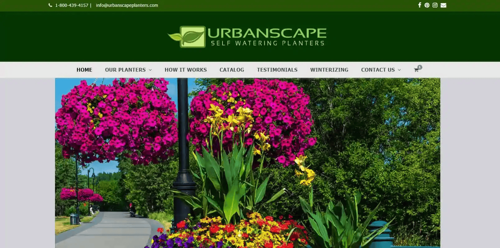 Urbanscape planters